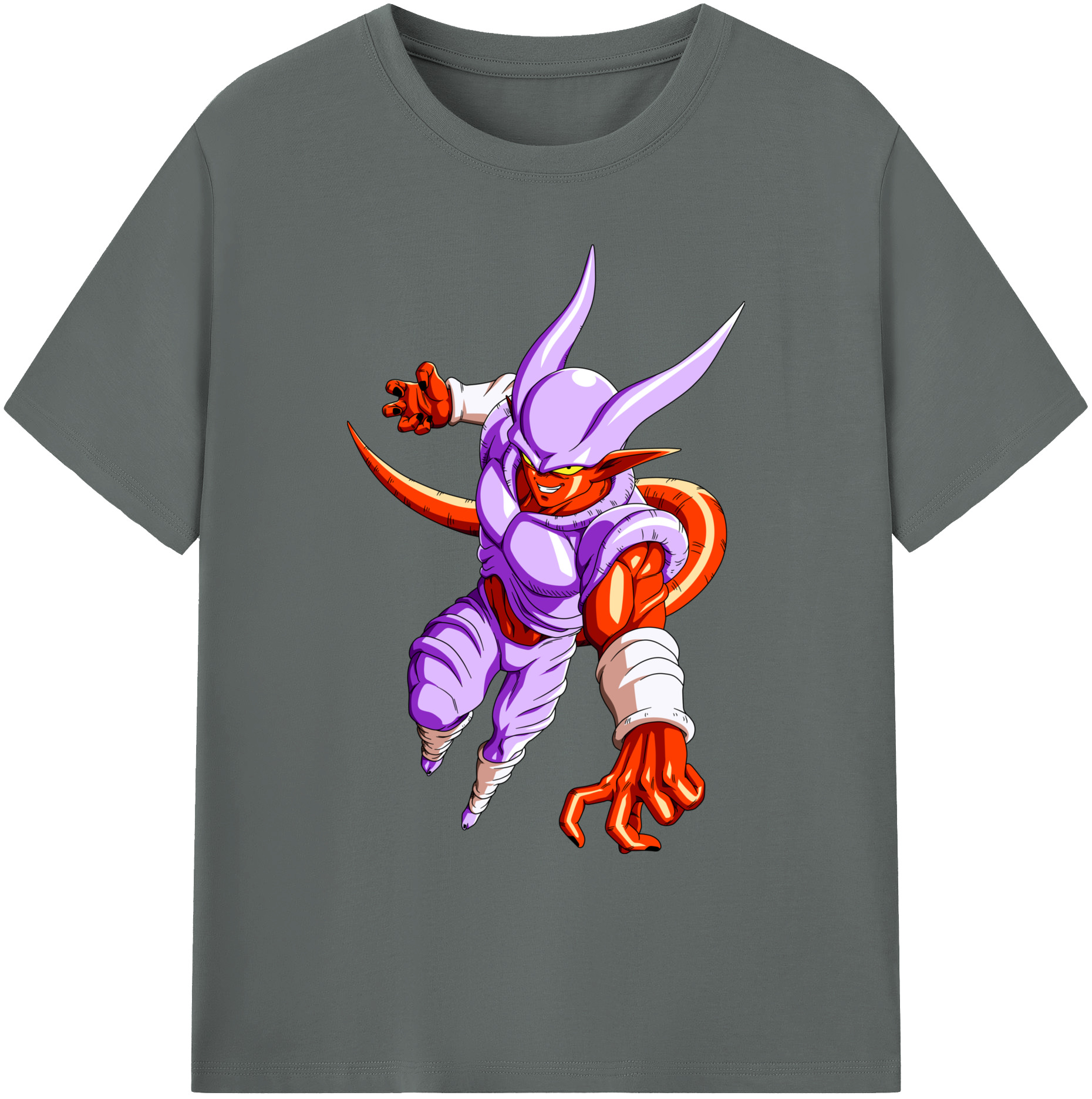 （画像用） ドラゴンボール ジャネンバ DRAGON BALL Janemba 綿100％ メンズ半袖Tシャツ｜肌触りやわらか＆通気性